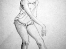Tiny Dancer - Pencil Sketch